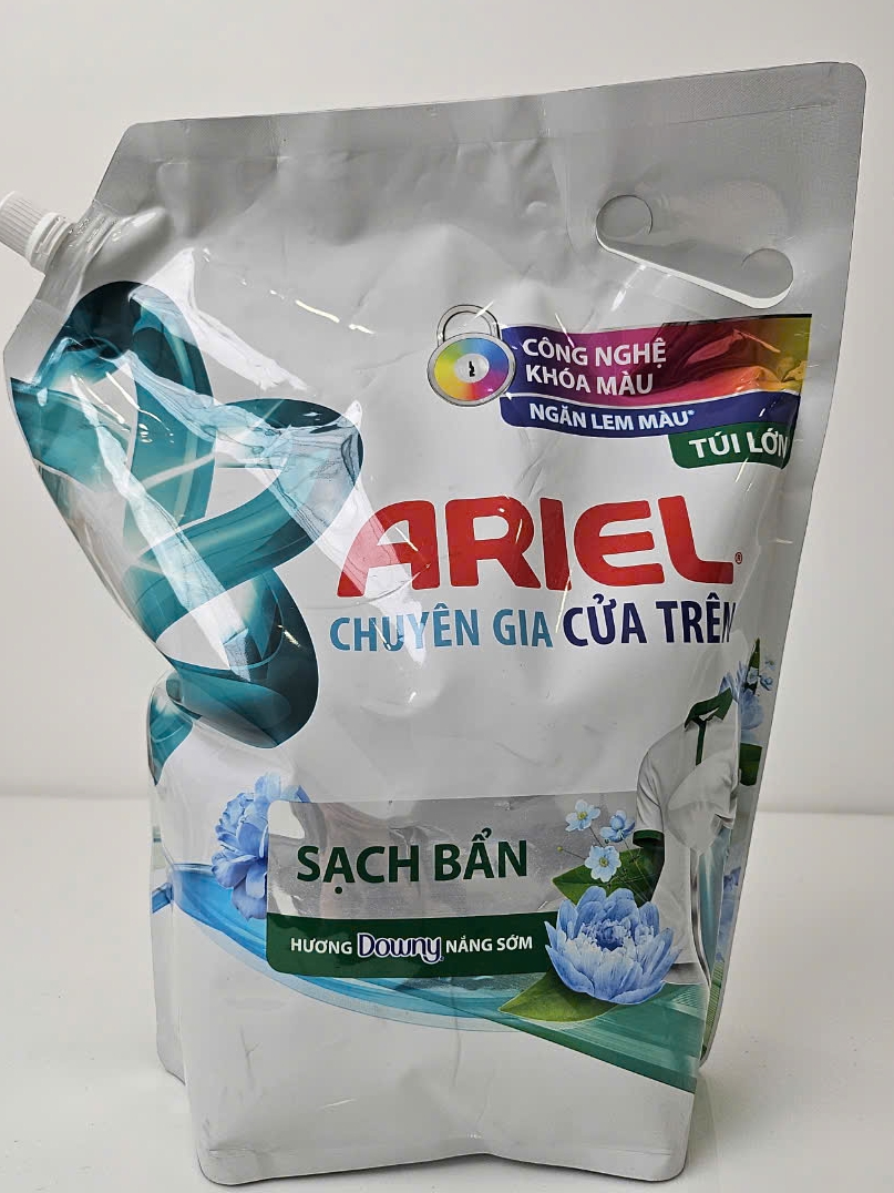 Nước giặt Ariel chuyên gia cửa trên túi 3.2kg - Hương Downy Nước hoa, hương Downy Nắng sớm, Hương Downy Đam Mê - Cam kết