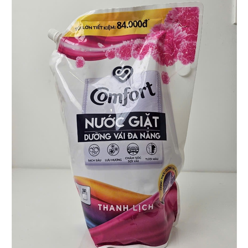 Nước giặt Comfort Dưỡng vải 3k1 - Hương Thời Thượng, Thanh Lịch - Cam kết chính hãng